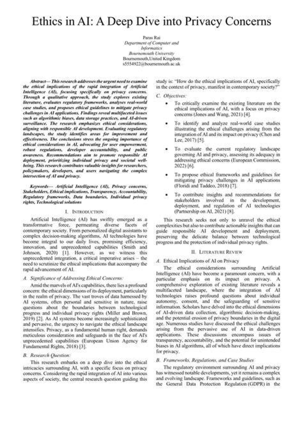 A Deep Dive into Privacy, Ethics, and Legal Implications